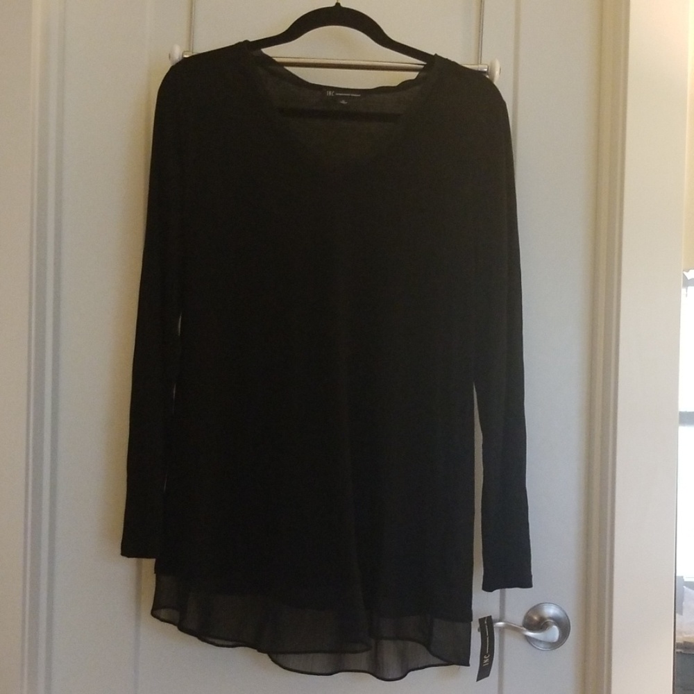 T shirt with sheer details